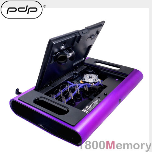 PDP Victrix Pro FS Arcade Fight Stick for PlayStation PS5 PS4 PC Purple - Afbeelding 3 van 3