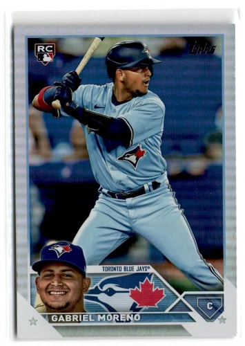 2023 Topps Foil Gabriel Moreno Rookie Toronto Blue Jays #169