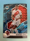 2021-22 Mosaic Road To World Cup, Marcos Lopez, Genesis, Rookie, NM