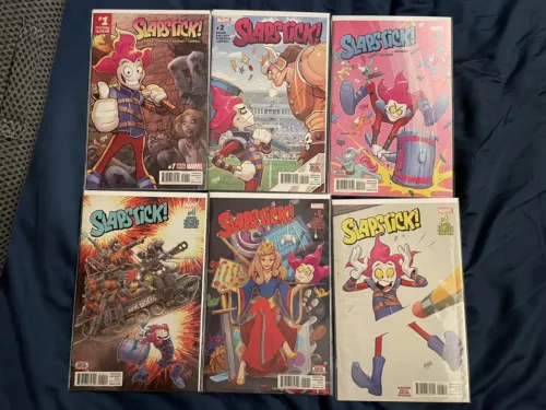 marvel now, Slapstick 1-6 set 2016, VF-NM