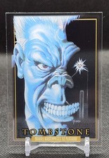 2024 Marvel Masterpieces ‘92 Platinum Tombstone #99 / Clear Cut Parallel