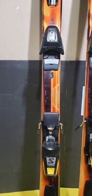 💯Salomon Axendo 9 Skis WITH SALOMON 400 BINDINGS 64 INCHES HEIGHT