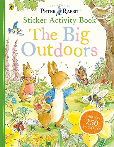 Peter Rabbit The Big Outdoors Sticker Activity Book by Beatrix Potter PAPERBACK - Image 3