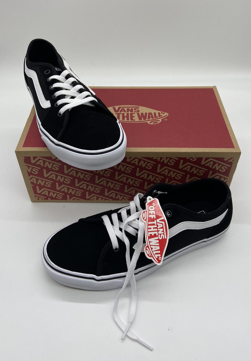 Vans “Off The Wall” Brand New Black/White Fillmore Decon 