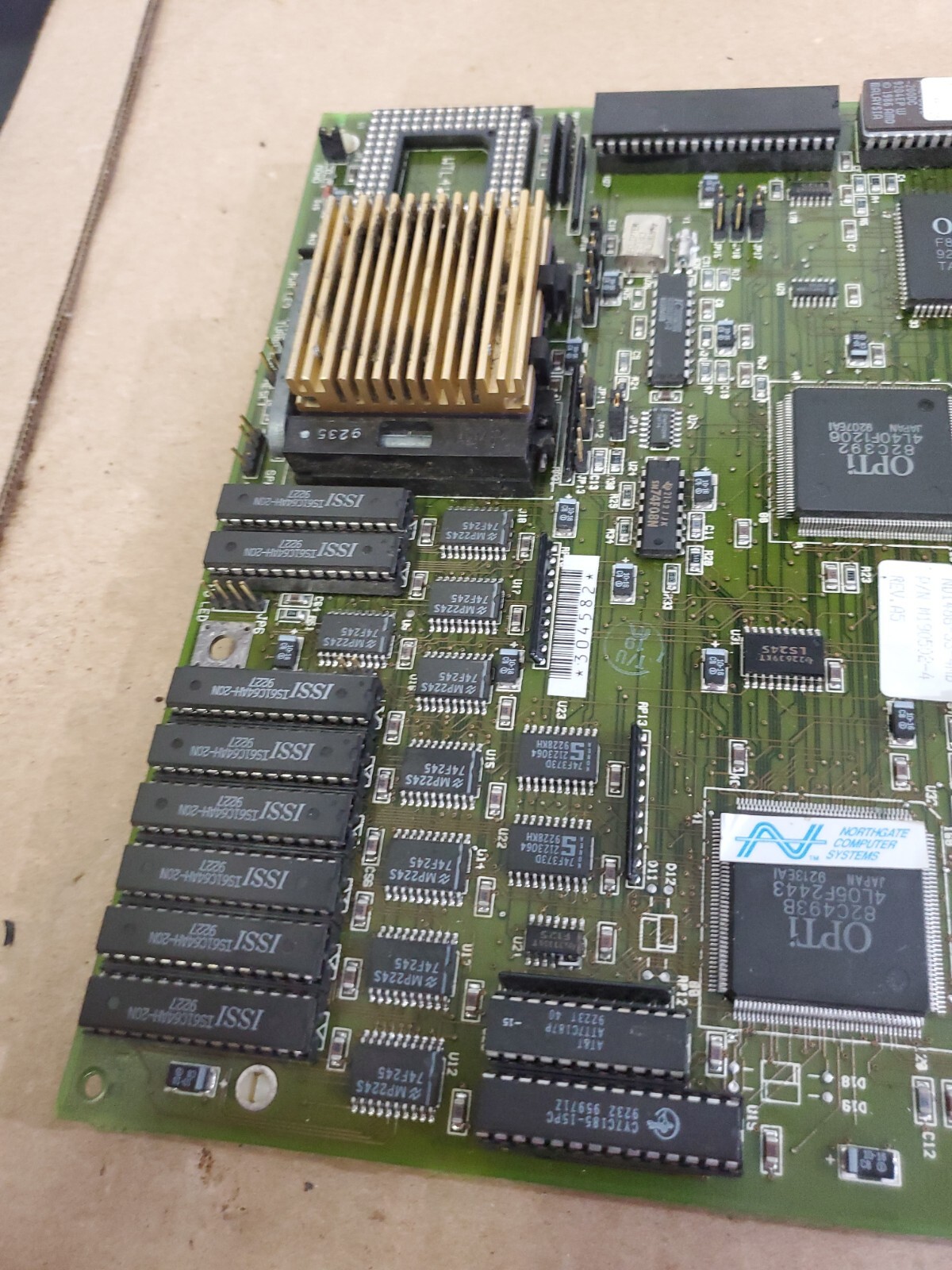 For parts only untested vintage northgate computer system motherboard ...