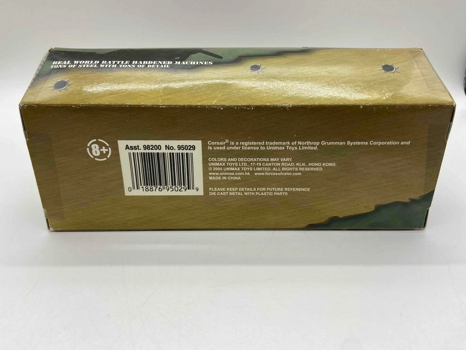 Forces of Valor Combat Proven Machines 1:72 UK Hurricane RAF No 1 Squadron NIB - Image 3 of 3