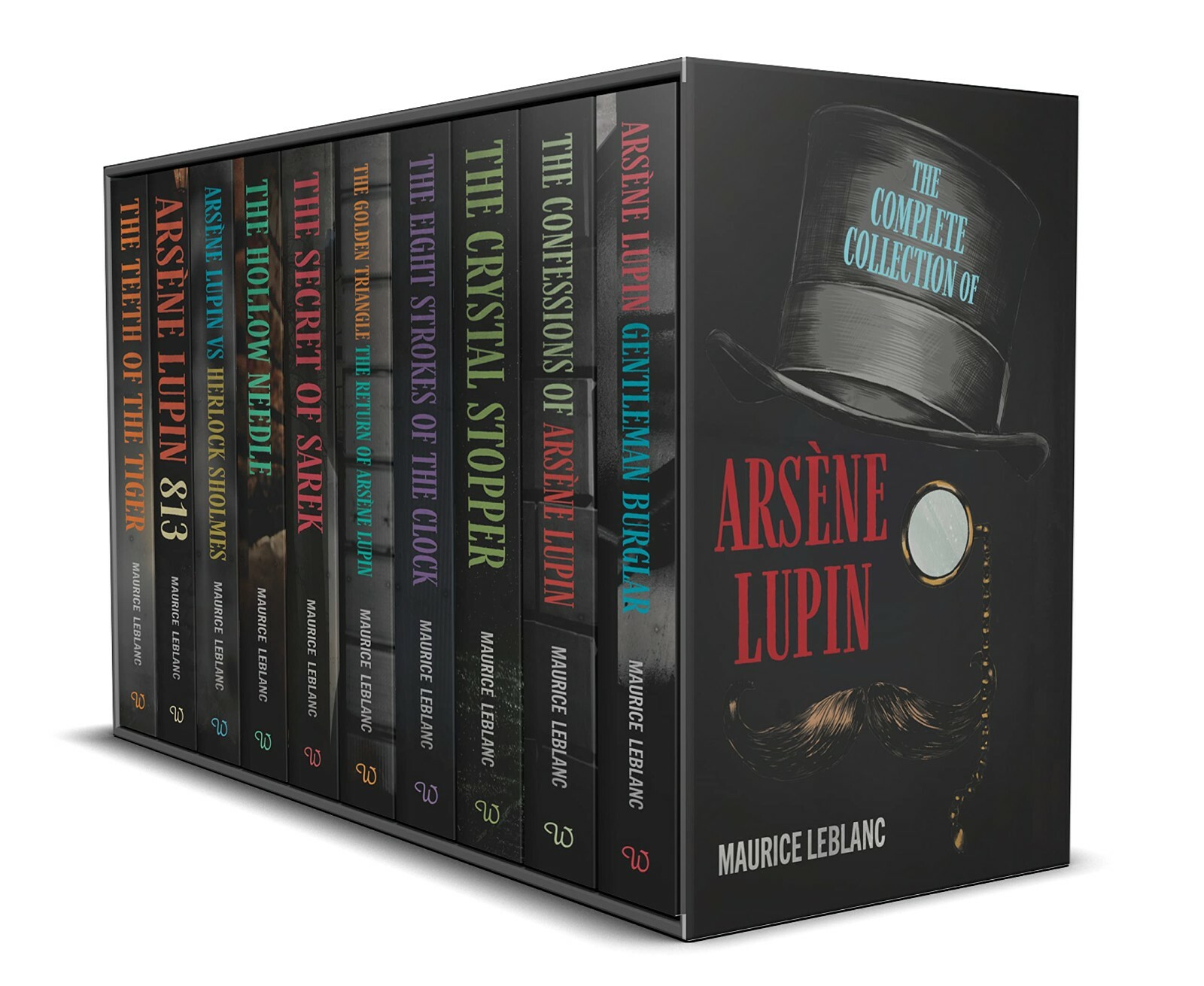 Complete Collection of Arsene Lupin Series 10 Books Box Set by Maurice Leblanc - Image 2