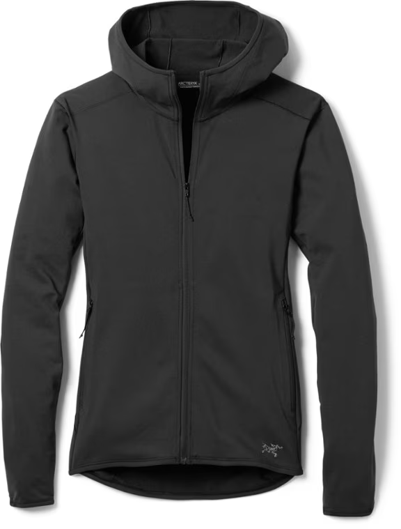 Arc'teryx Delta LT Felpa con Cappuccio Versatile Durevole Pile JS1618 Donna Taglia M