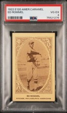 1922 E120 American Caramel Ed Rommel Philadelphia Athletics PSA 4 (only 6 higher