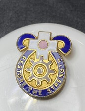 Very Rare ARMY CREST: MEDDAC JAPAN - RESTORE THE STRENGTH - Made In The USA