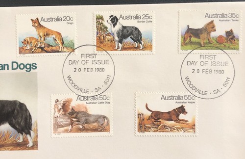 Australia FDC 1980 Australian Dogs - Picture 3 of 4
