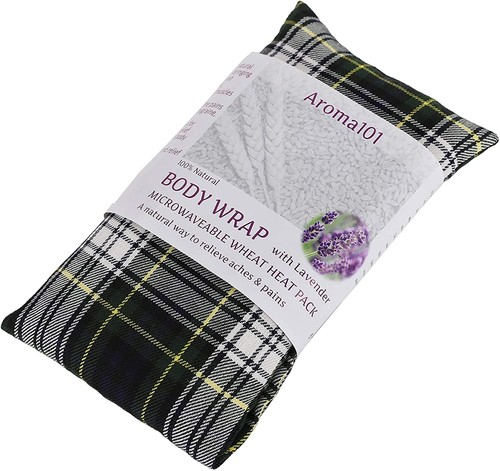 Tartan Wheat Heat Packs Body Wrap Lavender/Unscented Microwave Relief Pack 1 2 3 - Picture 12 of 20