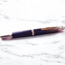 Pilot Capless Wish 18K Fountain Pen M Nib Nav...