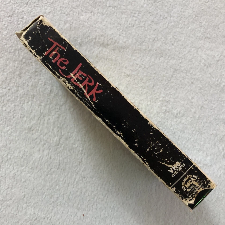 THE JERK Steve Martin VHS MCA Rainbow Release HTF - Image 3 of 4