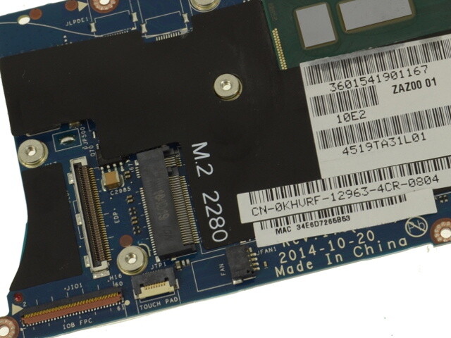 FOR DELL XPS 13 9343 Motherboard 0KHVRF KHVRF LA-B441P I5-5300U