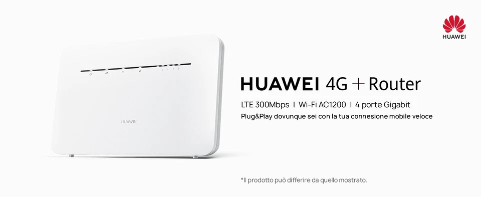 Huawei B535-232a Router 4G+ LTE Cat 7 | Modem WiFi SIM 300Mbps DDNS VPN Unlocked - Immagine 4 di 4