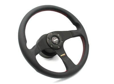 Momo Tuner Black Steering Wheel For Honda Nsx Nsx R With Hub Boss Kit Genuine Ebay