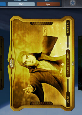 2022 Star Wars Card Trader GILDED GALAXY S3 Caleb Dume epic Digital 2022-star-wars-card-trader-gilded-galaxy-s3-caleb-dume-epic-digital