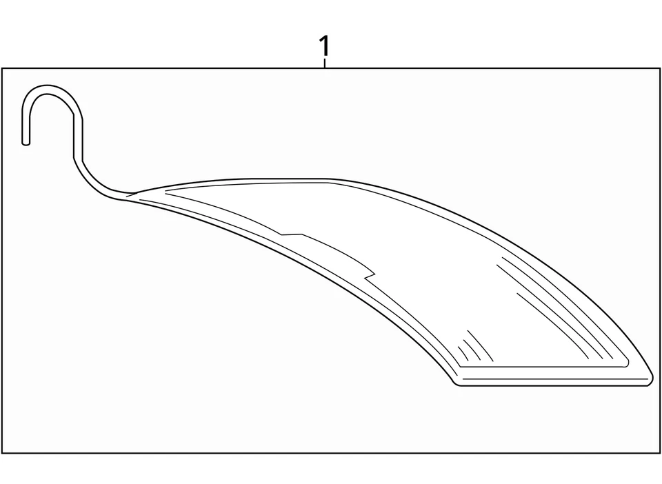 (LOCAL PICKUP ONLY) Back Glass Fits 15-20 AUDI A3 6815021 Foto 4 de 4