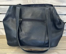The Sak Leather Handbag Purse Black