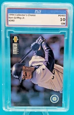 1994 COLLECTOR'S CHOICE - #340 - KEN GRIFFEY JR. - PGS 10 Gem Mint!