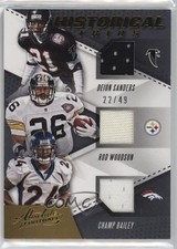 2017 Absolute Historic Trios 22/49 Deion Sanders Rod Woodson Champ Bailey 1cw4