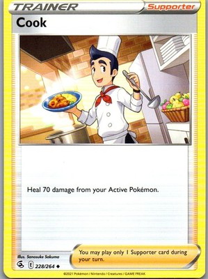 Cook - (Eevee Stamped) Promo Battle Academy 2022 228/264 NM