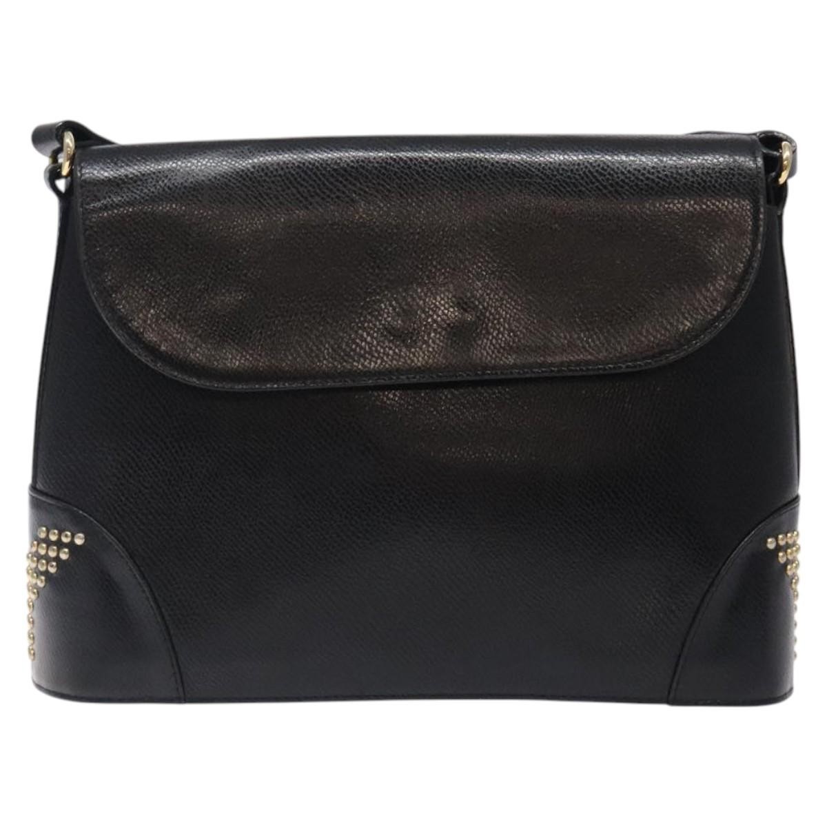 Borsa a tracolla SAINT LAURENT pelle nero oro originale bs27993