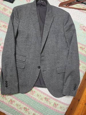 Neil Barrett Sakko Glencheck Gr. 48 Made In Italy Wie Neu