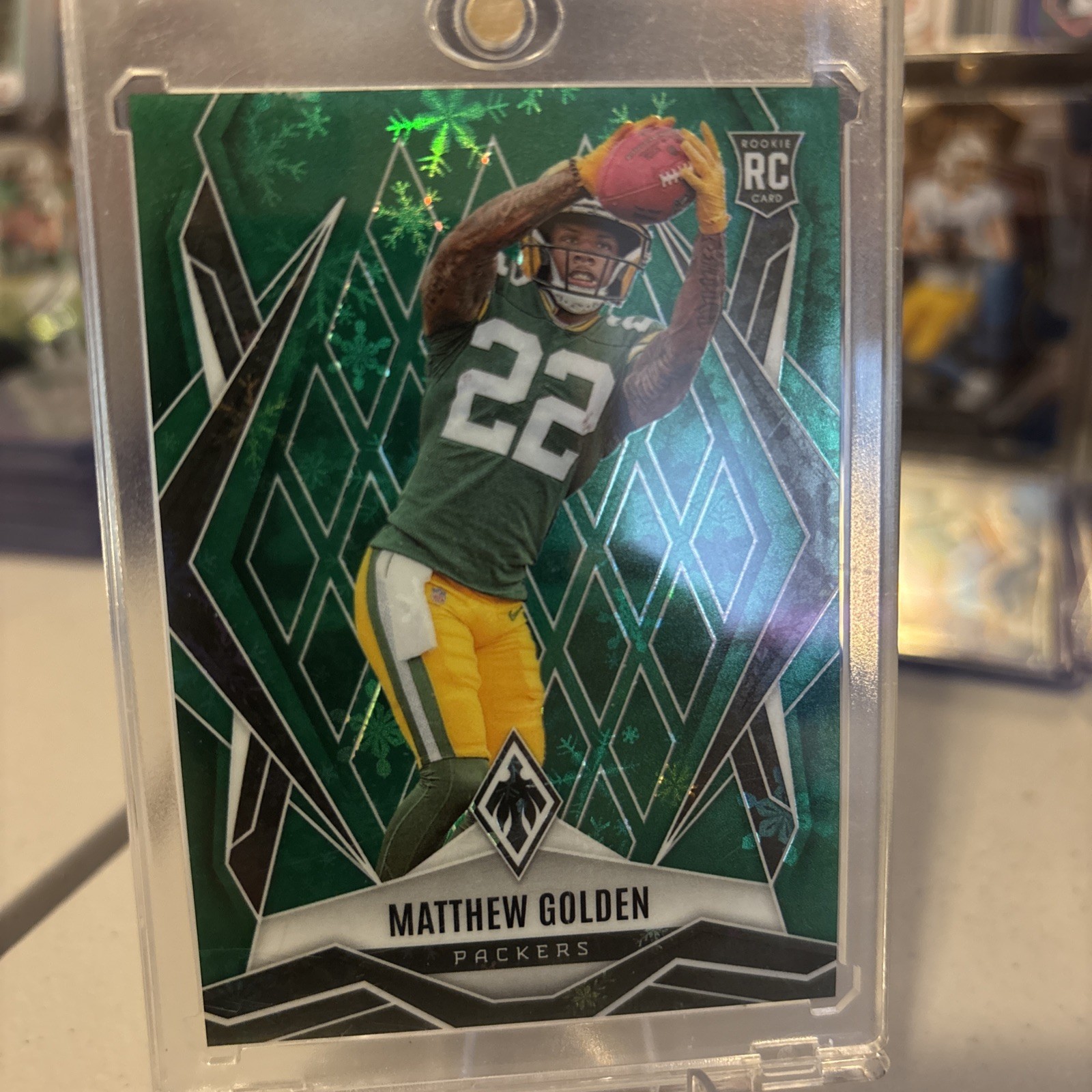 2025 Panini Phoenix - Matthew Golden #174 Snowflake Numbered 29/149 ( RC ) 💥