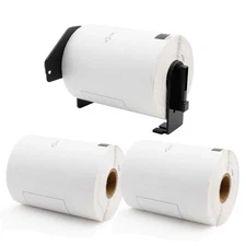 Compatible with Brother DK-1241 Die-Cut Large Shipping Label, 4" x 6" (102 mm...