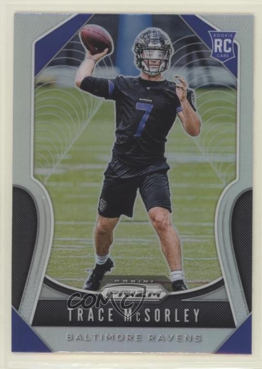 2019 Panini Prizm Rookies Silver Prizm Trace McSorley #309 7i2