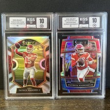 2021 Panini Select Patrick Mahomes Card Lot x 2