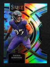 2023 Panini Select Premier Level Tavius Robinson #114 Silver Prizm Die-Cut (RC)