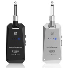 Wireless Guitar Transmitter Receiver Set 5.8GH Guitar System 4 Channels for