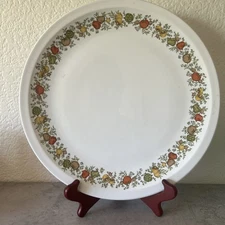 Vintage Centura Spice Of Life Serving Plate Round Platter Corning Ware 12"