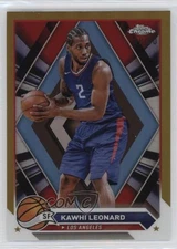 2023-24 Topps Chrome Gold Refractor /50 Kawhi Leonard #93 08v9