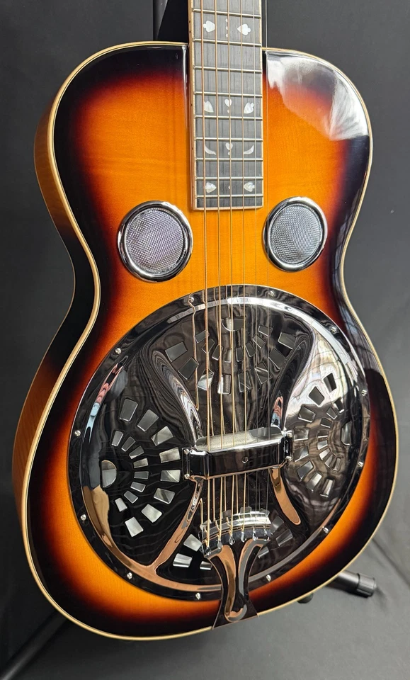 Gold Tone PBS-D Paul Beard Signature Deluxe Square Neck Resonator Guitar Sunburs - Image 3 of 4