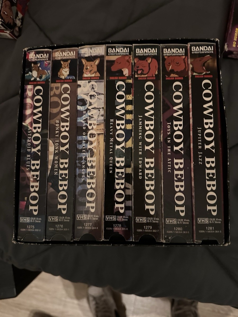 Cowboy Bebop Complete VHS Series Box Set 1 (1999, Bandai) | eBay