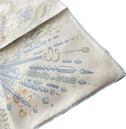Hermes H Carre 90 Please Hold The Line Silk - Picture 3 of 7