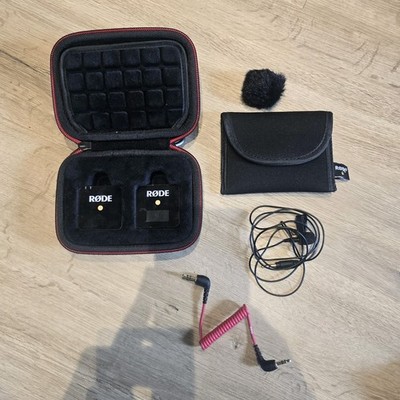 Rode Wireless GO 1. Gen schwarz + Lavalier Micro und Tasche