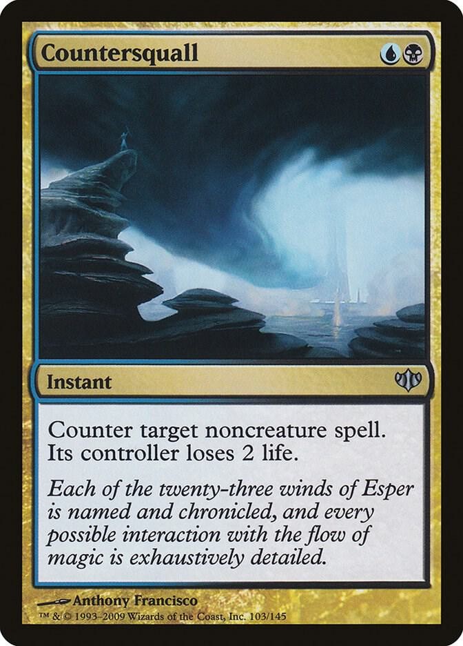 Countersquall 103 Uncommon Conflux Magic: The Gathering Foil NM/M