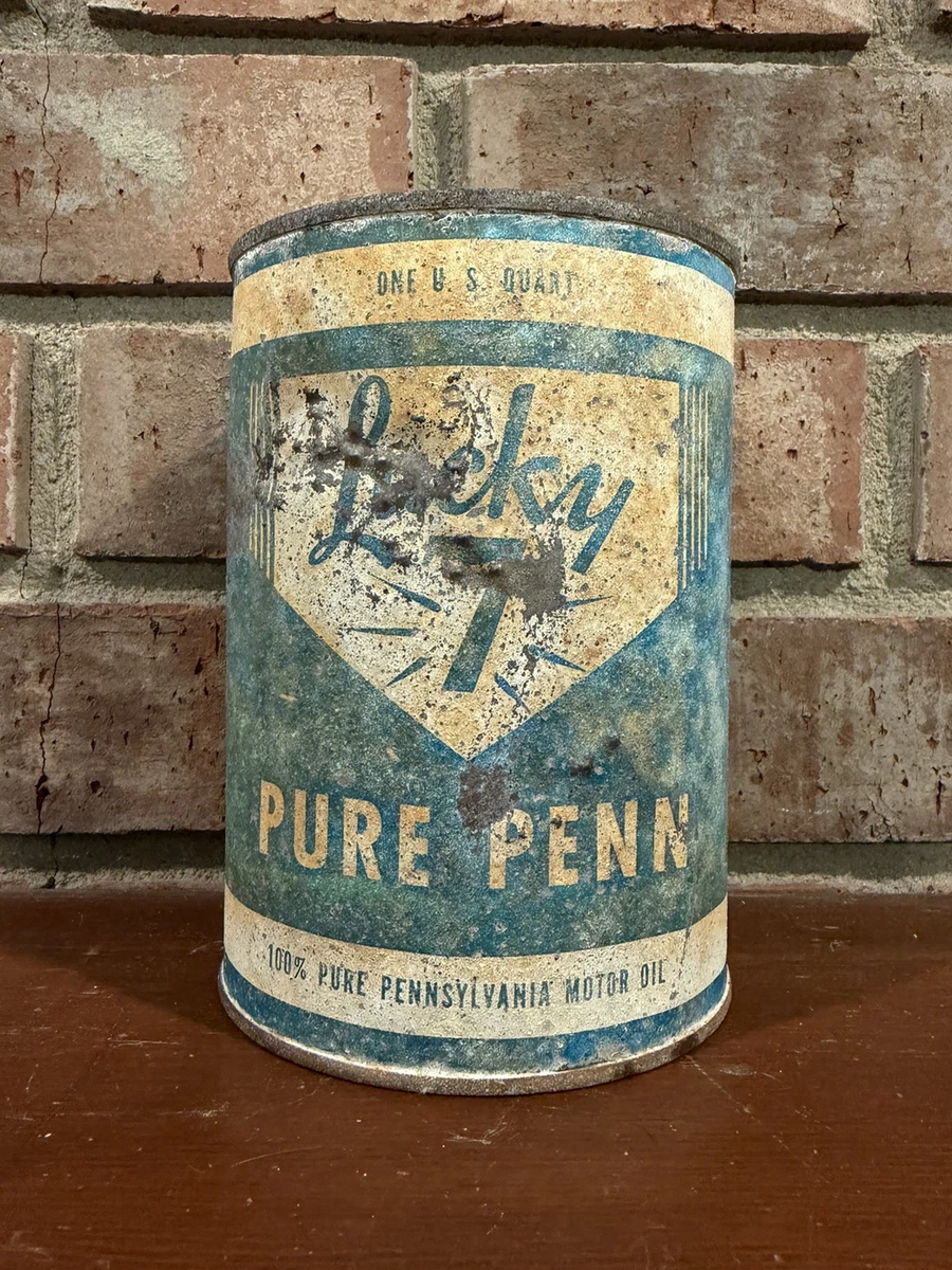 Penn Motor Oil In Collectible Gas & Oil Advertising Cans And
