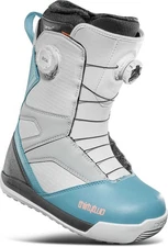 ThirtyTwo STW Double BOA Women's Snowboard Boots, Blue/Grey/White, W10 MY25