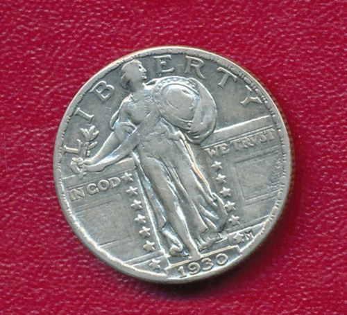 1930 SILVER STANDING LIBERTY QUARTER *NICELY CIRCULATED** FREE SHIPPING!