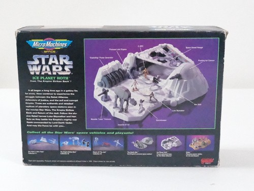 Vintage 1994 Galoob Micro Machines Star Wars Ice Planet Hoth Empire Strikes Back - Picture 10 of 12