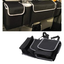 Car Trunk Organizer Oxford Interior Accessories Back Seat Storage Bag 4pocket