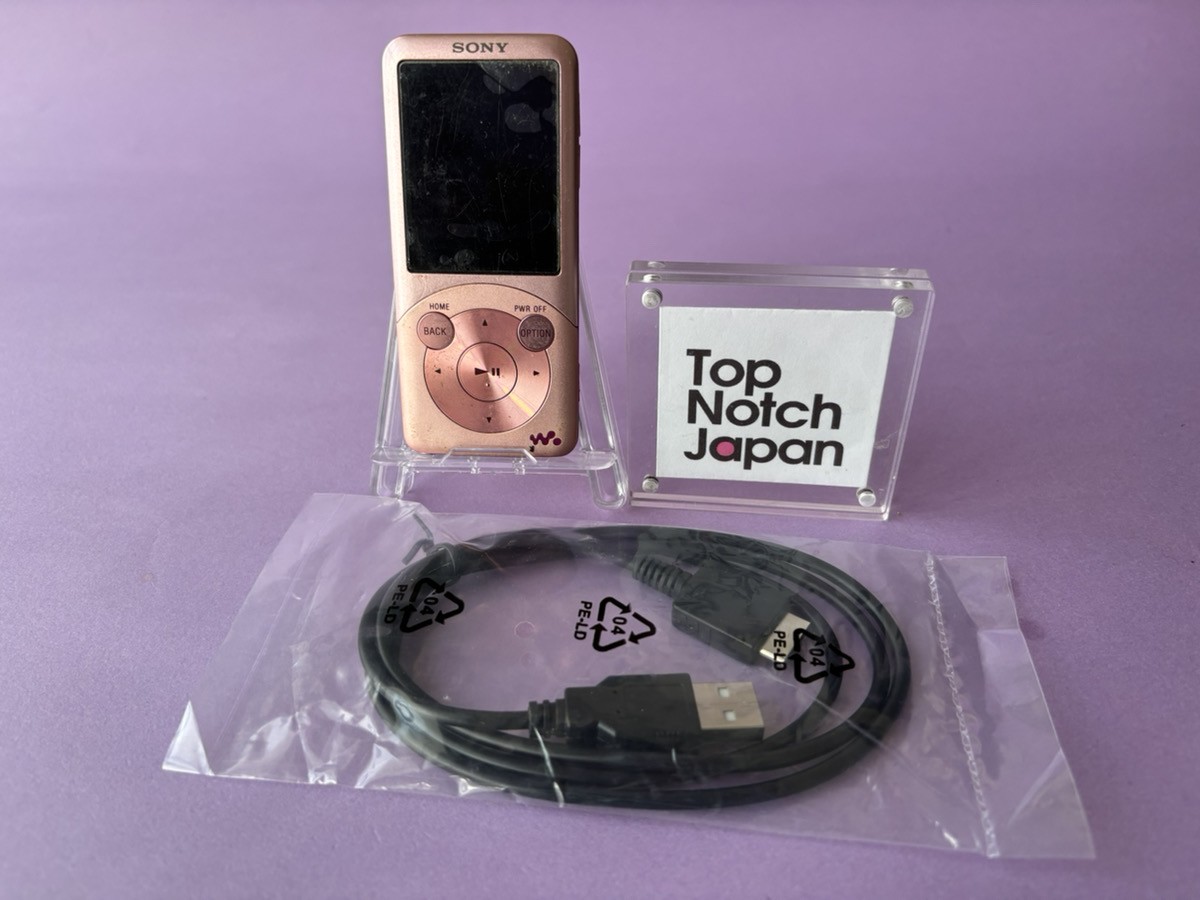 SONY NW-S754 Walkman Pink MP3 Digital Media Player 8GB Tested Used