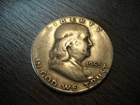1953 BENJAMIN FRANKLIN Half Dollar NO MINT MARK
