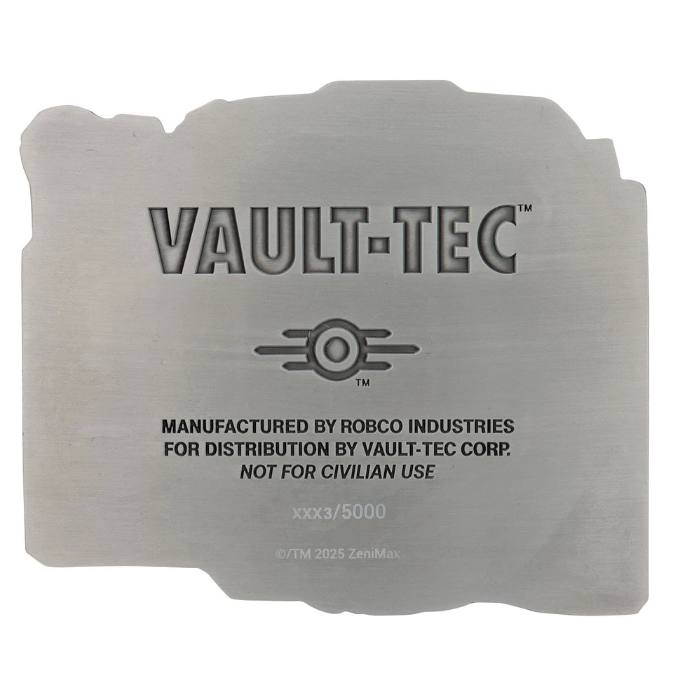 Fallout Pip‑Boy Special Moving Lenticular Face Ingot - Limited Edition Item - Image 2 of 4